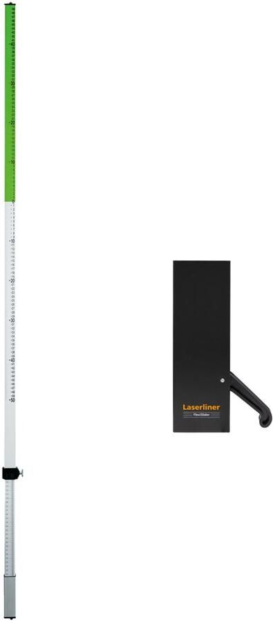 Laserliner Flexi-meetlat groen art nr. 080.51