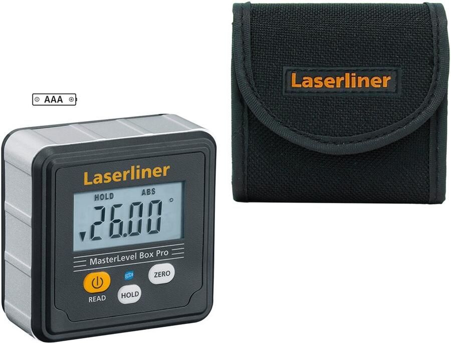 Laserliner Masterlevel Box Pro Hellingsmeter | Digitaal | Bluetooth | +Tas 081.262A - Foto 3