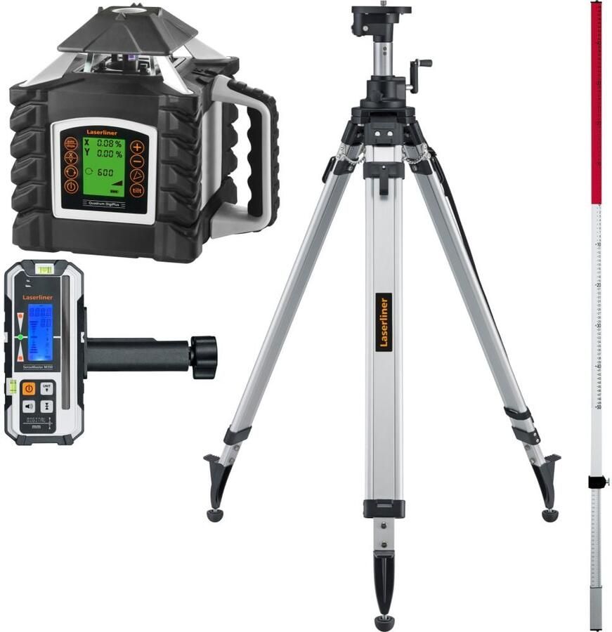 Laserliner Quadrum DigiPlus M 350 S Set 1 Rotatielaser 053.350-1