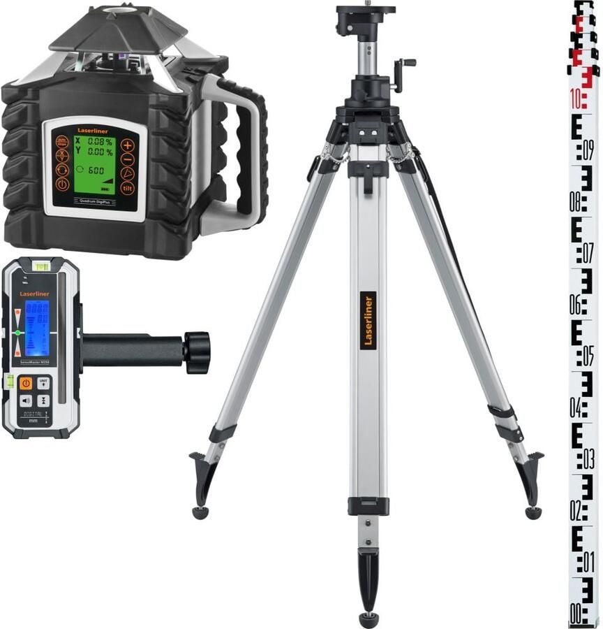 Laserliner Quadrum DigiPlus M 350 S Set 2 Rotatielaser 053.350-2