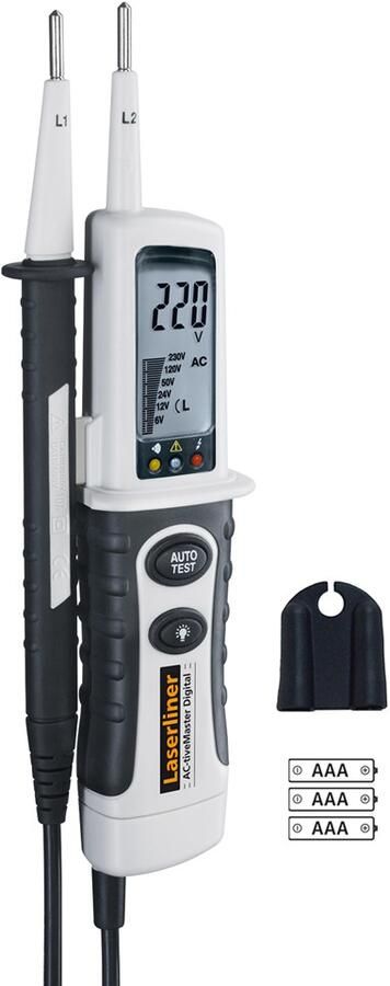 Laserliner spanningtester AC-tive Master digital -083.025A - Foto 1