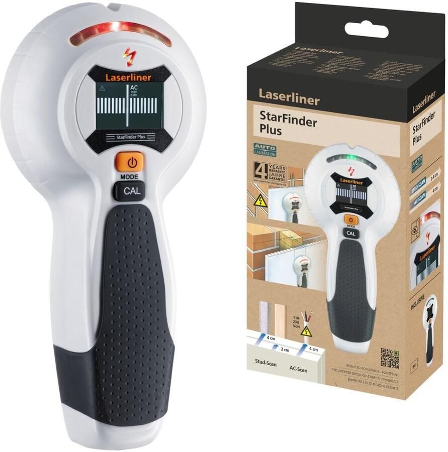 Laserliner StarFinder Plus Elektronische detector 080.972E