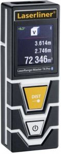 Laserliner LaserRange-Master T4 Pro (40m) afstandsmeter met Bluetooth 080.850A