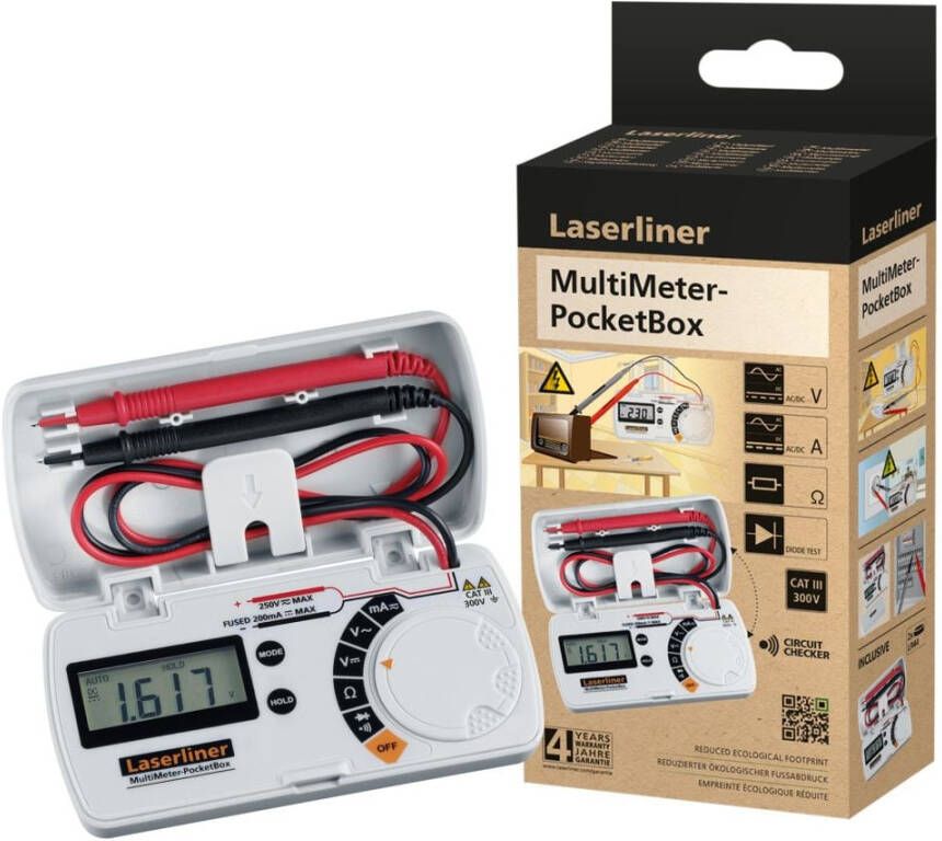 Laserliner Multimeter pocket Box 083.028E