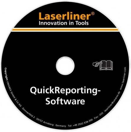 Laserliner Quickreporting software voor TV TCC TCV en TVC XP 082.089