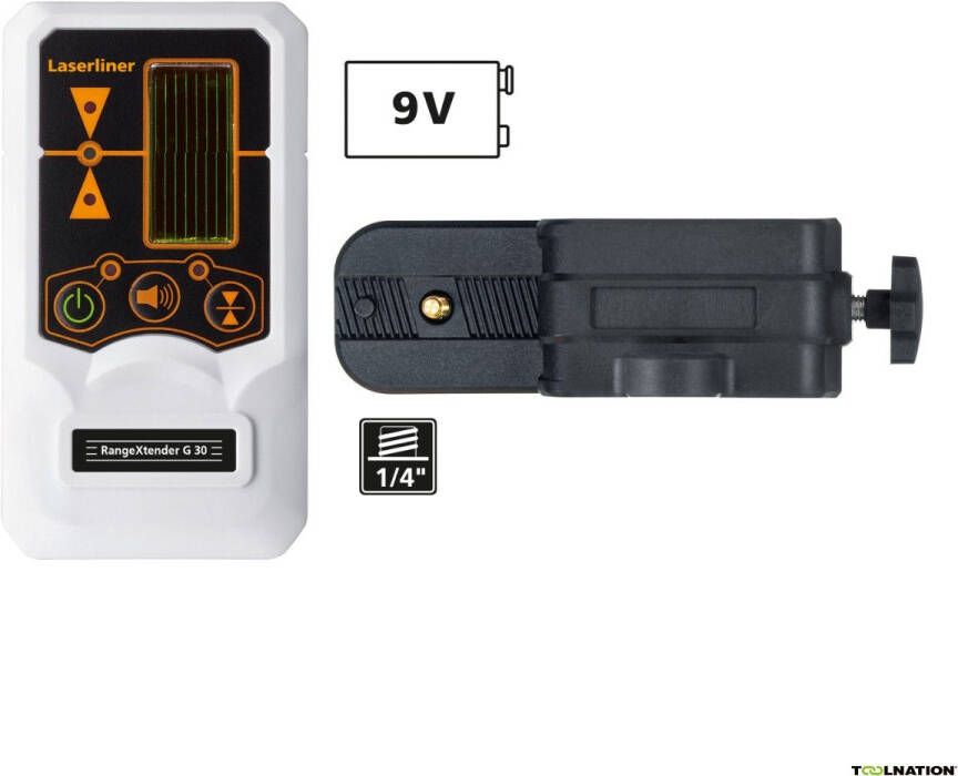 Laserliner RangeXtender G30 Laserontvanger 033.26A