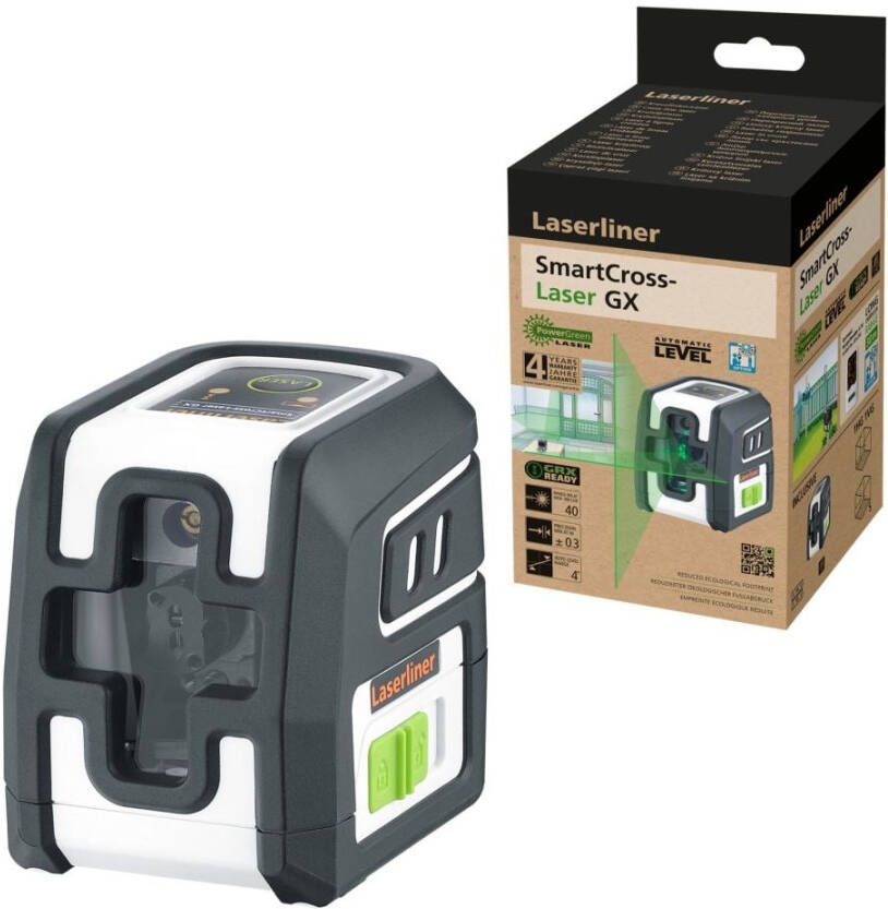 Laserliner SmartCross-laser Kruislijnlaser GX Green 036.730E