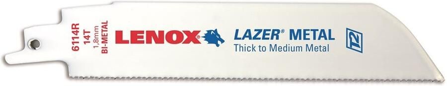 Lenox Reciprozaagblad 152 mm 14 TPI LX201726114R 201726114R