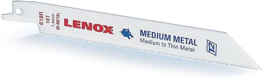 Lenox Reciprozaagblad 19 mm 10 TPI LX20562610R 20562610R