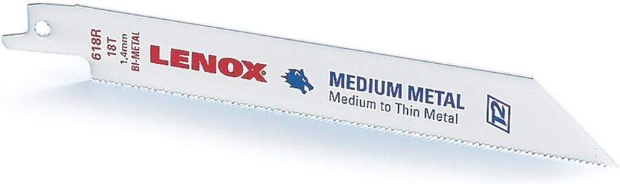 Lenox Reciprozaagblad 19 mm 10 14 TPI LX20583110R 20583110R