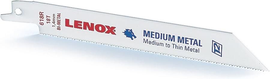 Lenox Reciprozaagblad 19 mm 6 TPI LX20582956R 20582956R
