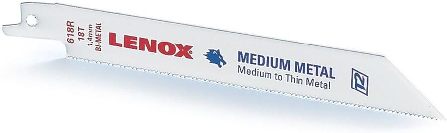 Lenox Reciprozaagblad 19 mm 6 TPI LX20585156R 20585156R