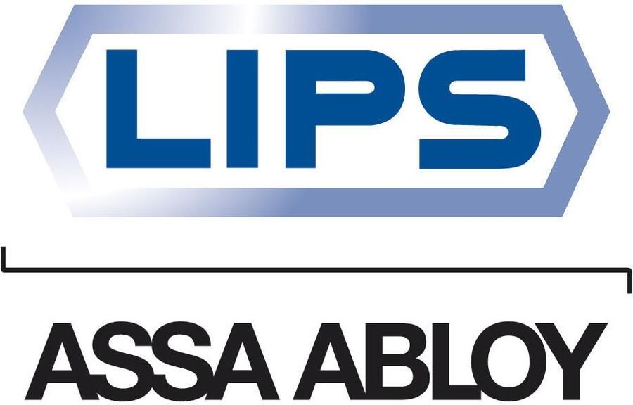 Lips SPU2420S Sluitplaat voor dag- en nachtslot | afgerond | staalverzinkt. | 166 x 24 mm 7170372