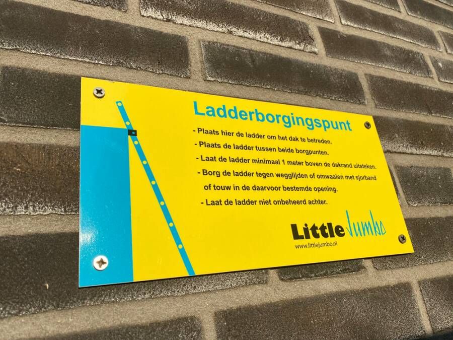 Little Jumbo Aanduidingsbord | Ladderborgingspunt 1299065909