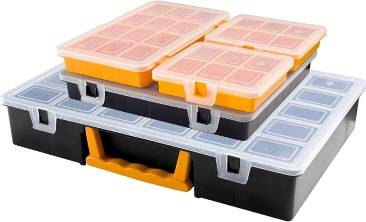 Little Jumbo ArtPlast Aktieset Opbergkoffers | 5 Dozen | Assorti 203060