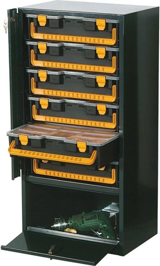 Little Jumbo ArtPlast Kofferkast met Onderdelenkoffers | 6x 203710 201520