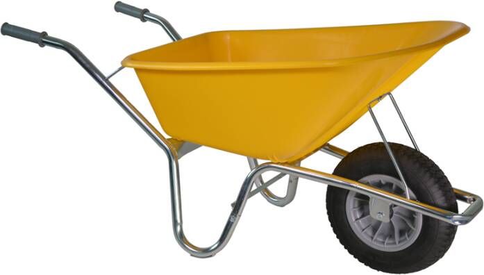Little Jumbo Bouwkruiwagen | HDPE | Geel | 100 liter 1251000875