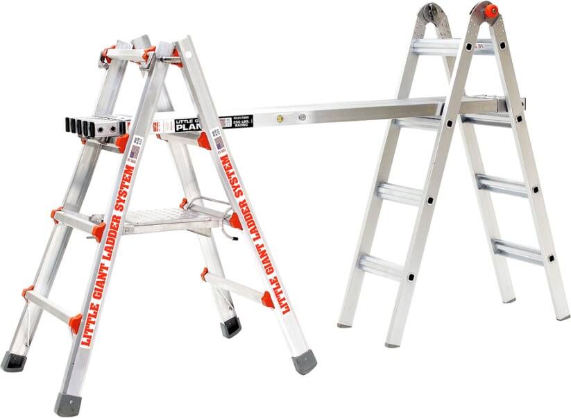 Little Jumbo Little Giant | Telescopische Werkbrug | Aluminium | 33 x 183-274 cm 48414274