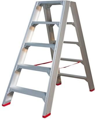 Little Jumbo Industrietrap superpro 2x5 treden met beugel 4741000205