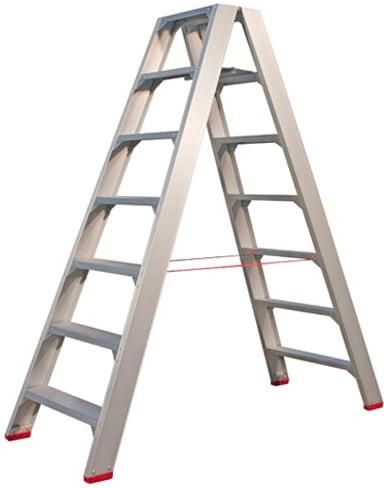 Little Jumbo Industrietrap superpro 2x7 treden met beugel 4741000207