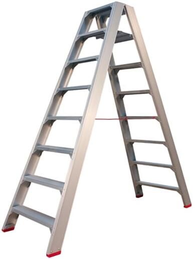 Little Jumbo Industrietrap superpro 2x8 treden met beugel 4741000208