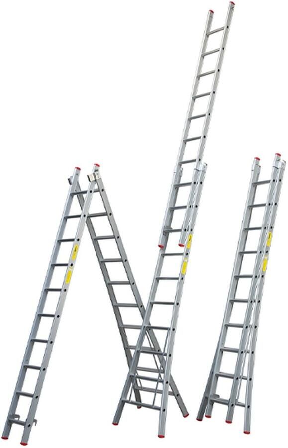 Little Jumbo Reformladder PRO 2x10 2 75 4 50m uitgeb. bomen 1250300210