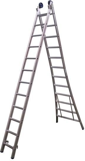 Little Jumbo Reformladder SuperPRO geanodiseerd uitgebogen bomen 2x14 1250400214