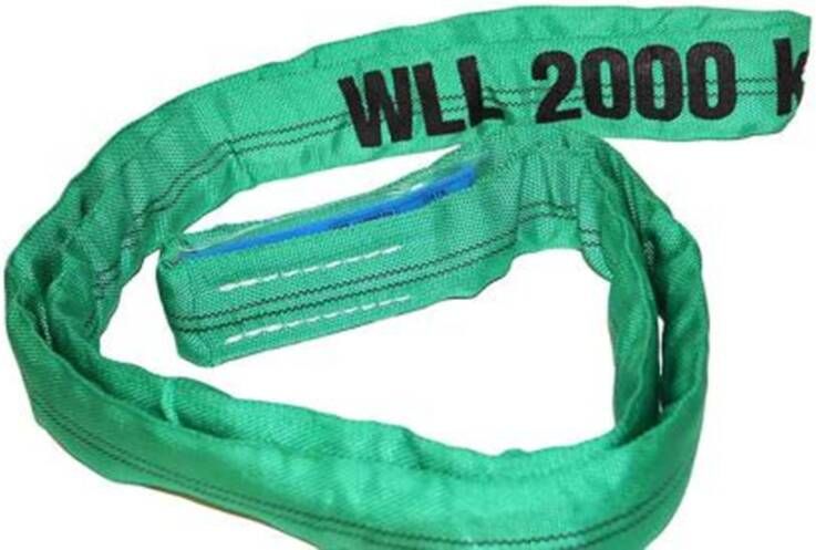 Little Jumbo Rondstrop | 2T | Werklengte 1 m | Omtrek 2 m | Groen 25100202
