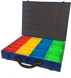 Little jumbo STALEN ASSORTIMENTSKOFFER 66 MM MET 23 INZETBAKJES