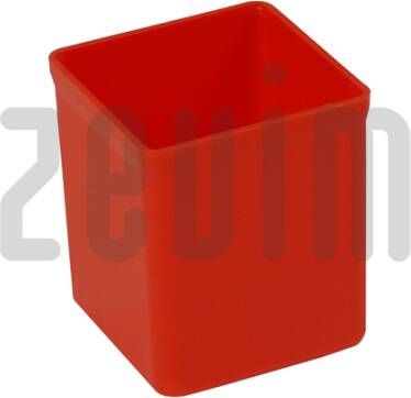 Little Jumbo Zevim Inzetbakje | 54 x 54 x 63 mm | Hoog | Rood 2155214501
