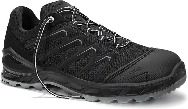 Lowa Werkschoen Larrox Work GTX Laag 5430 S3 | Zwart Grijs | 4063606279214