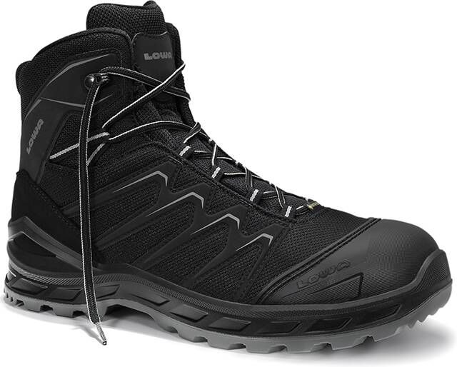 Lowa Werkschoen Larrox Work GTX Mid 5480 S3 | Zwart Grijs | 4063606292671