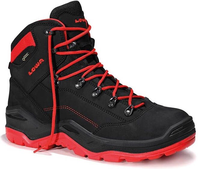 Lowa Werkschoen Renegade Work GTX Mid 5652 S3 | Rood | 00.160.164.45