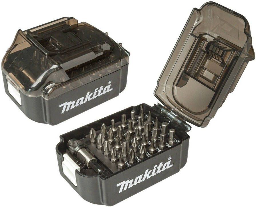 Makita Accessoires 31 delige bitset in accuvorm box B-68317 (E-03084) (E-00016) B-68317