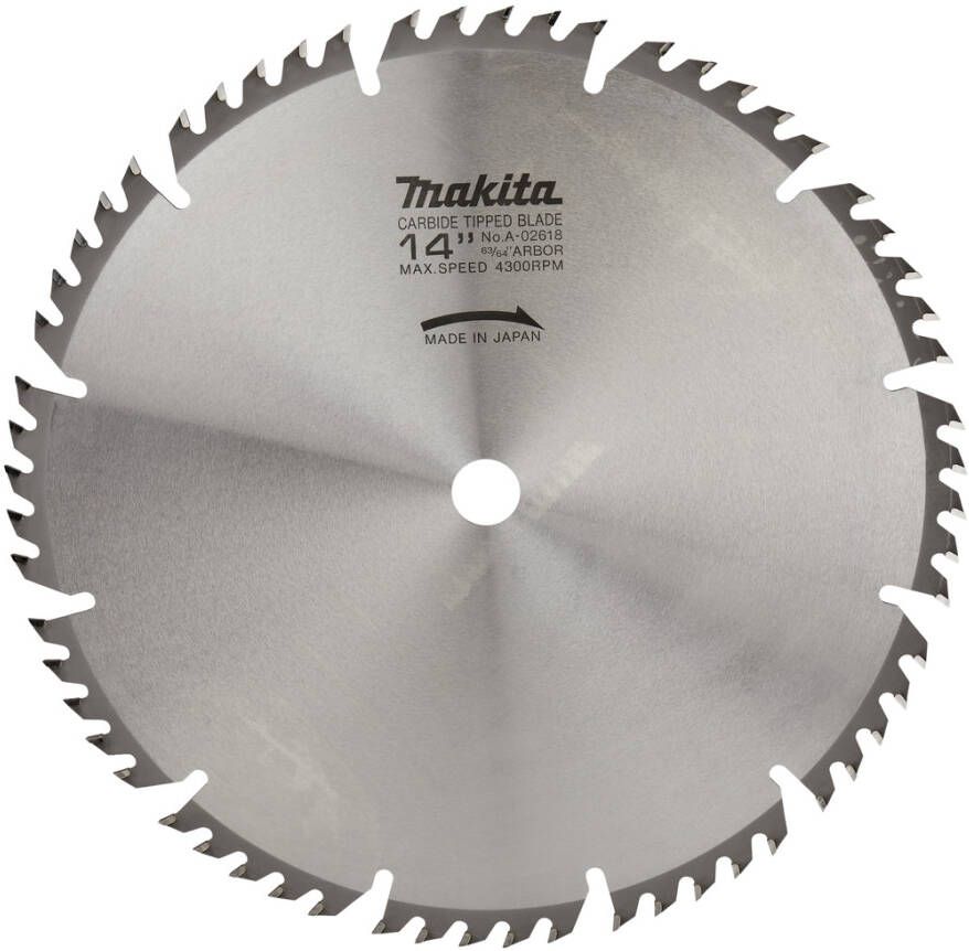 Makita A-02618 Afkortzaagblad Hout | 355x25x3 0 | 60T | 20G | LS1440N