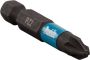 Makita Accessoires B-63753 | Slagschroefbit | PZ2x50mm X Impact Black B-63753 - Thumbnail 1