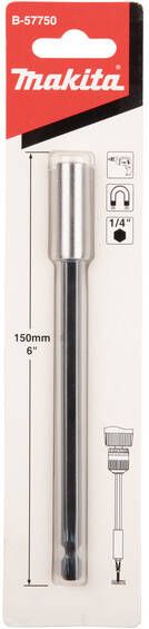 Makita Accessoires Bithouder magnetisch 1 4"x150mm B-57750 - Foto 1