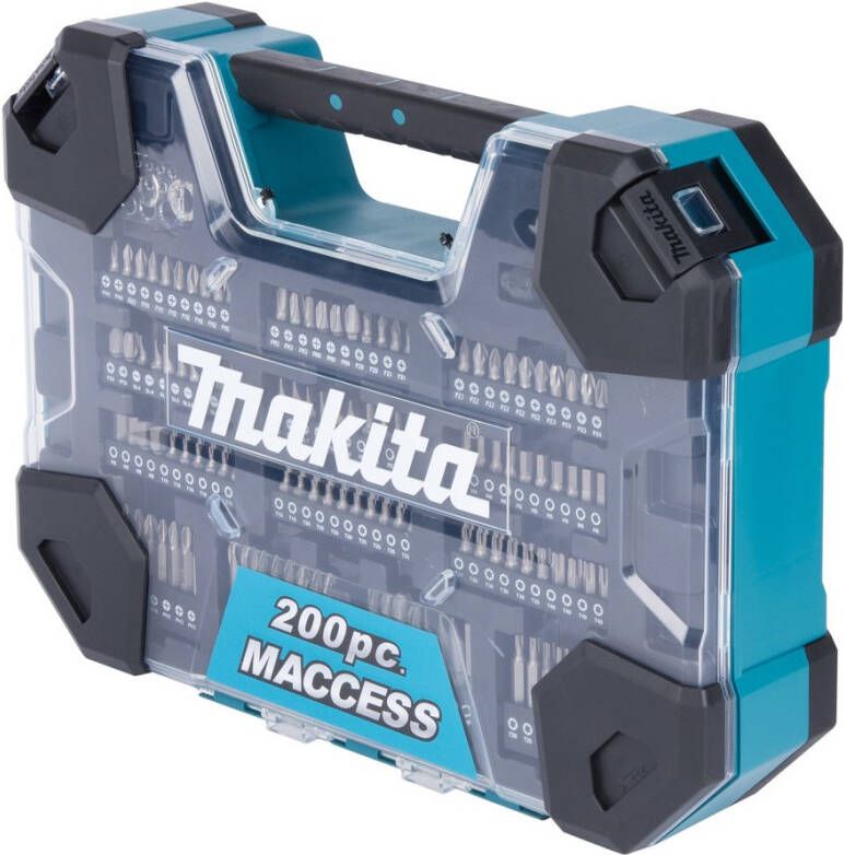 Makita Accessoires Boor- schroefbitset 200-delig E-22610