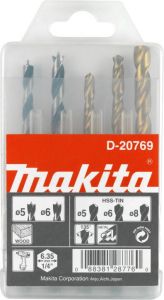 Makita Accessoires D-20769 Borenset 1 4" Vorm E D-20769