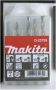 Makita Accessoires D-23759 Borenset 1 4" Vorm E D-23759 - Thumbnail 1