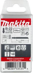 Makita Accessoires Decoupeerzaagblad B22 T118A | 100 stuks B-07733