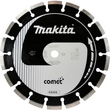 Makita B-13269 Diamantschijf 300x20x2 8mm zwart | Mtools