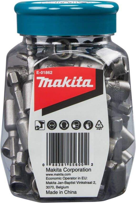 Makita Accessoires Dop | 5 16"x50mm | standaard | 50 stuks E-01862