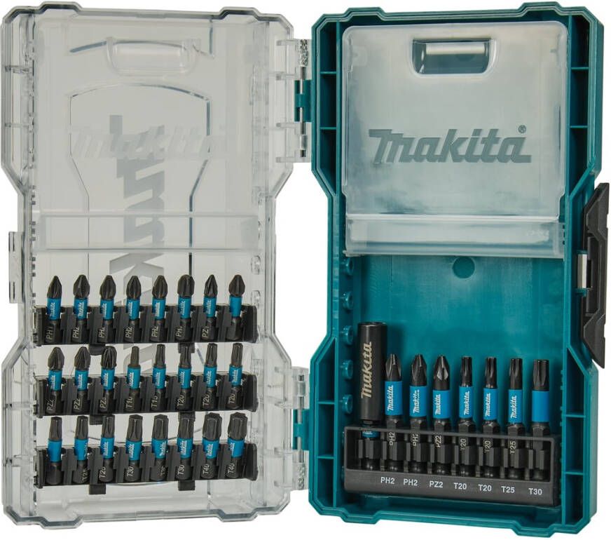 Makita Accessoires E-22919 Slagschroefbitset | 32-delig E-22919