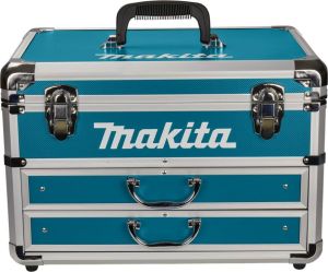 Makita Accessoires Koffer aluminium blauw voor boor- schroefmachine DF488D 196626-5