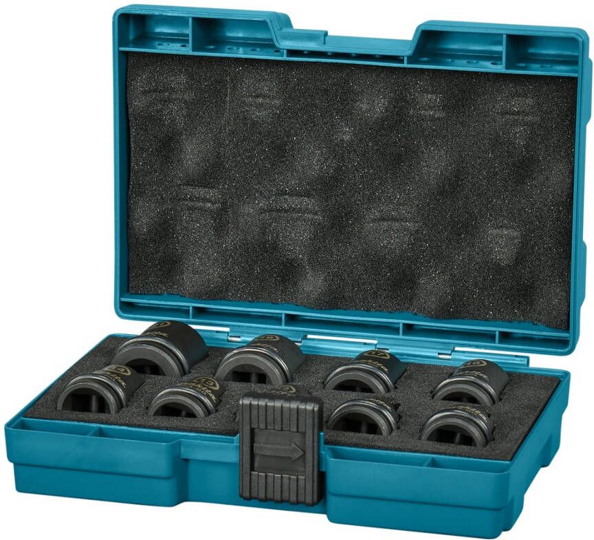 Makita Accessoires Krachtdoppenset Impact Black 1 2” 9-delig E-16570
