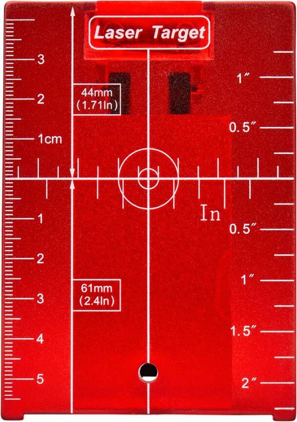 Makita Accessoires Laserrichtplaat rood LE00758831