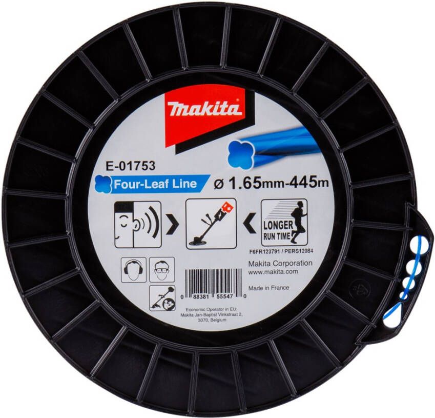 Makita E-01753 Maaidraad 1 65x445 meter blauw | Mtools