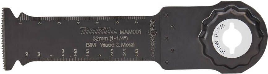 Makita B-66400 MAM001 Invalzaagblad 32x80mm hout&staal | Mtools