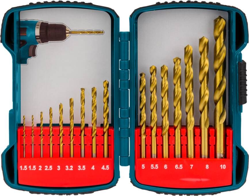 Makita Accessoires Metaalborenset 16-delig P-51873